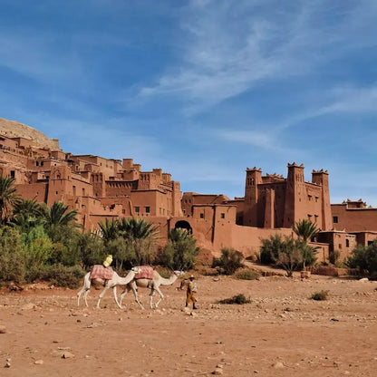 From Marrakech: Tur privat la Ait Ben Haddou și Kasbah-ul Telouet