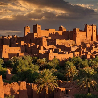 From Marrakech: Tur privat la Ait Ben Haddou și Kasbah-ul Telouet