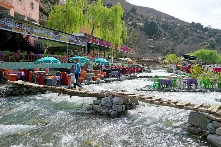 From Marrakeszu: prywatna jednodniowa wycieczka do Doliny Ourika i gór Atlas