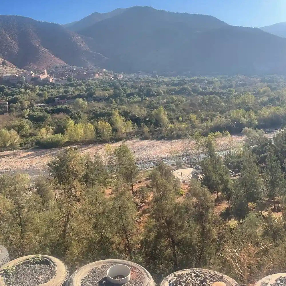 From Marrakeszu: prywatna jednodniowa wycieczka do Doliny Ourika i gór Atlas