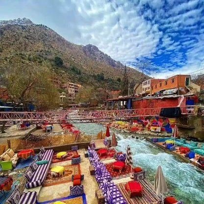 From Marrakeszu: prywatna jednodniowa wycieczka do Doliny Ourika i gór Atlas
