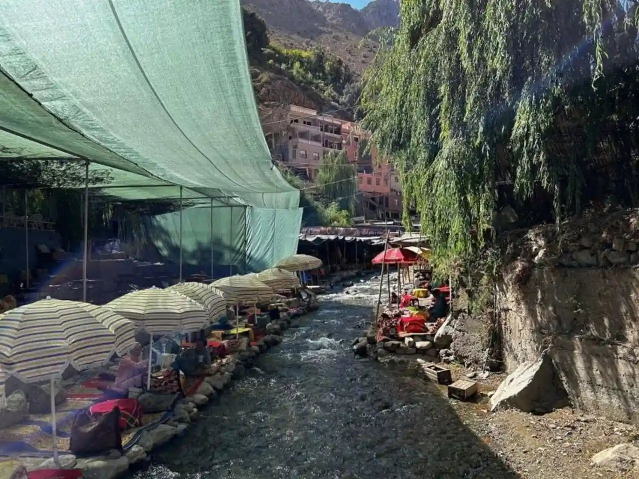 From Marrakeszu: prywatna jednodniowa wycieczka do Doliny Ourika i gór Atlas