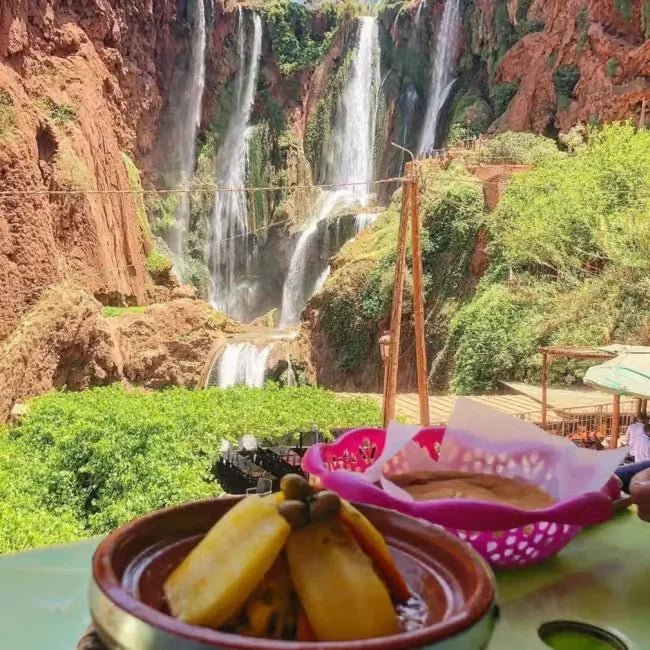 From Marrakech: tour privato di un giorno alle cascate di Ouzoud
