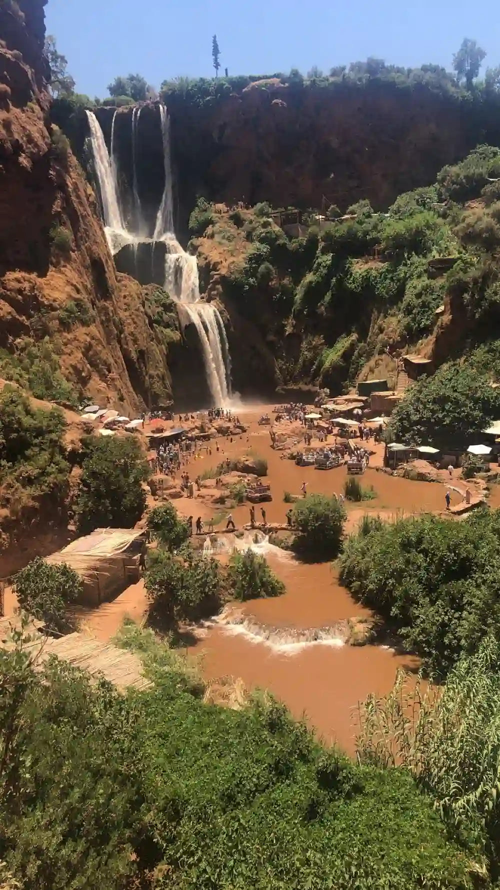 From Marrakech: tour privato di un giorno alle cascate di Ouzoud