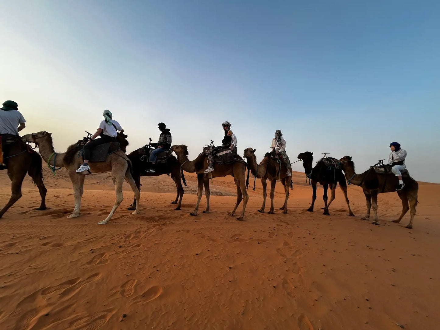 From Fès : circuit de 3 jours dans le désert du Sahara avec balade à dos de chameau et nuit en camp