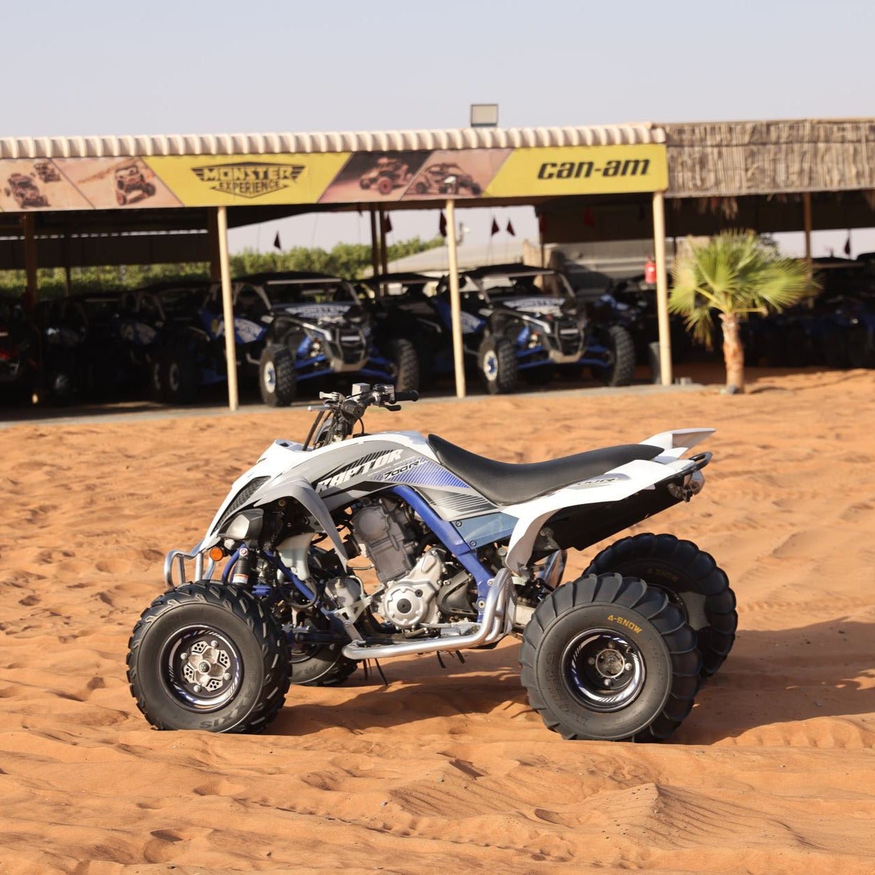 Dubai: passeio de quadriciclo Yamaha Raptor 700cc