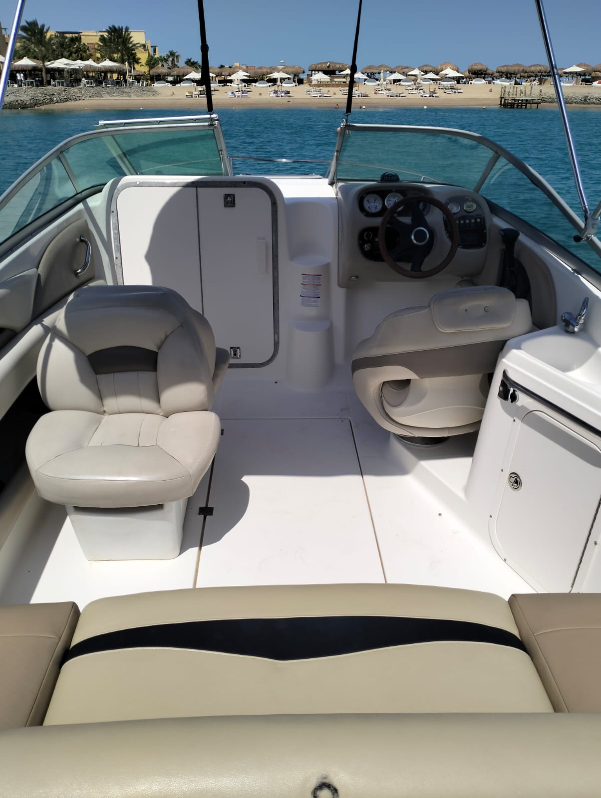 El Gouna: Private Speedboat Rental to Bayoud
