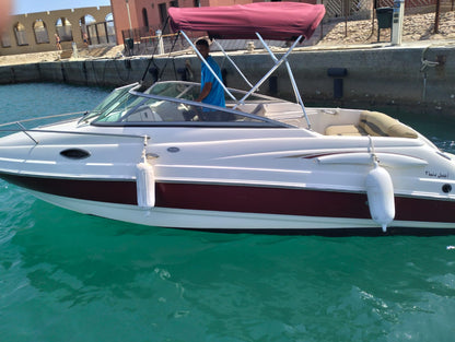 El Gouna: Private Speedboat Rental to Bayoud