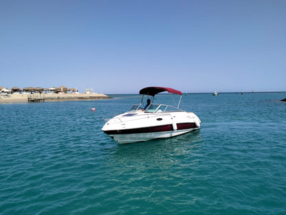 El Gouna: Private Speedboat Rental to Bayoud