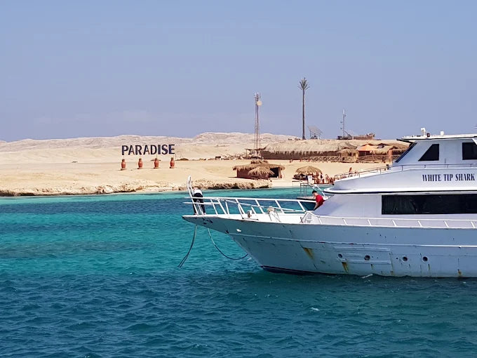 Hurghada : excursion en bateau à Paradise Island et snorkeling