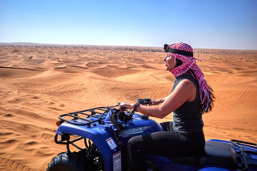 Dubai: Yamaha Grizzly 350cc ATV-tur