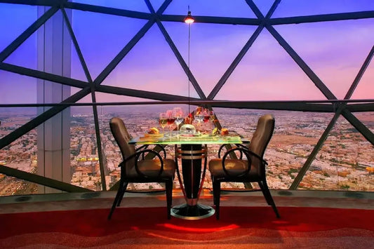 Riyadh: The Globe Restaurant Fine Dining Experience