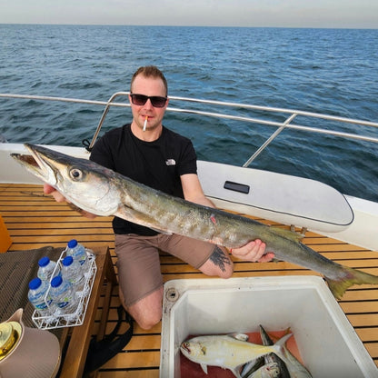 Dubai: Private Fishing Trip in the Deep Sea with BBQ Meal