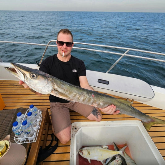 Dubai: Private Fishing Trip in the Deep Sea with BBQ Meal
