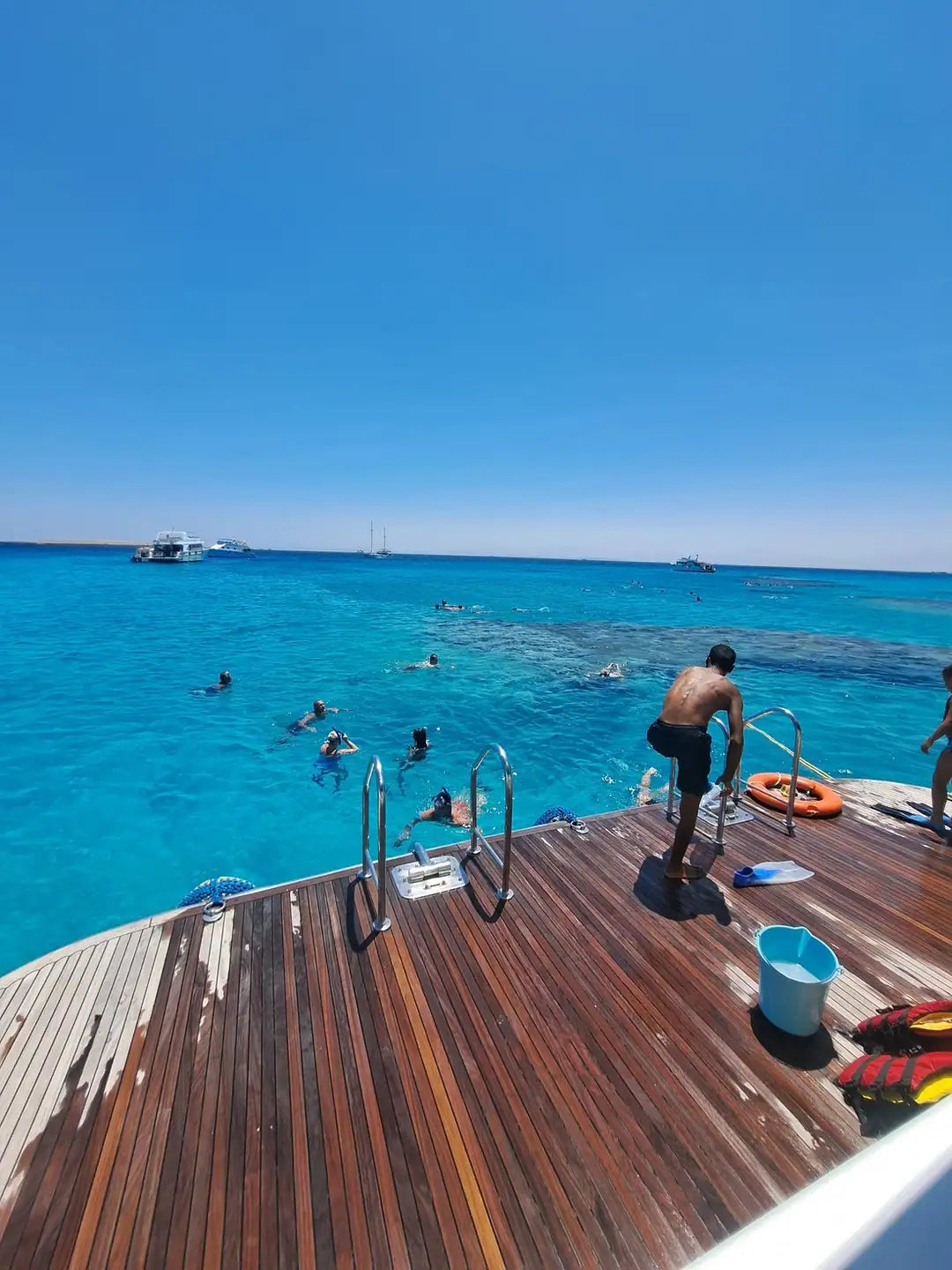 Sharm El Sheikh : Excursion en bateau de luxe pour plongée en apnée à Ras Mohammed et l'île Blanche