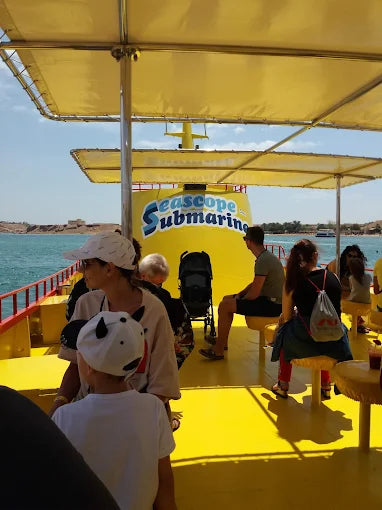 Sharm El Sheikh: Royal Seascope Glasboot U-Boot Kreuzfahrt