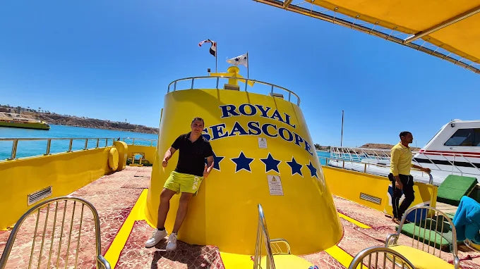 Sharm El Sheikh: Royal Seascope Glasboot U-Boot Kreuzfahrt