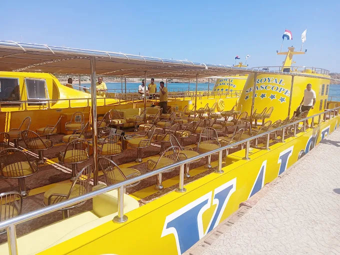Sharm El Sheikh: Royal Seascope Glasboot U-Boot Kreuzfahrt