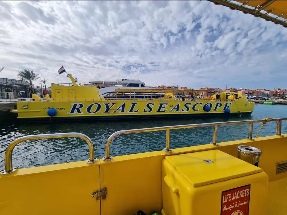 Sharm El Sheikh: Royal Seascope Glasboot U-Boot Kreuzfahrt