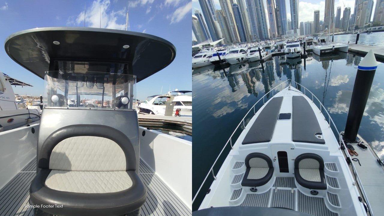 Dubaj: łódź motorowa Melody 50FT