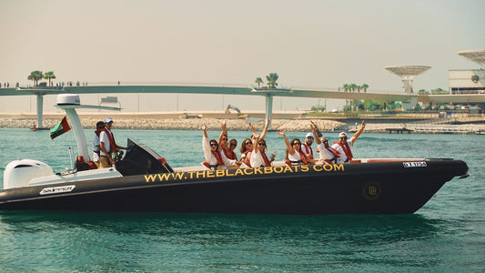 Marina de Dubai: excursão privada de lancha Atlantis de 60 minutos
