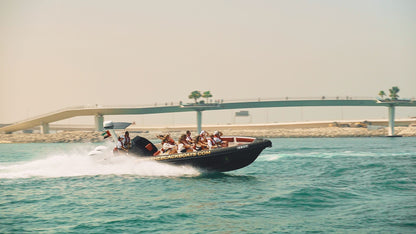 Dubai Marina: tur privat cu barca cu motor Burj Al Arab de 100 de minute