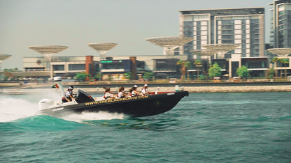 Dubai Marina: tur privat cu barca cu motor Burj Al Arab de 100 de minute