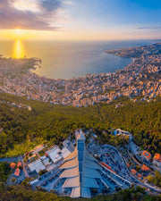 From Beirut: Jeita Grotto, Harissa, and Cable Car Private Tour