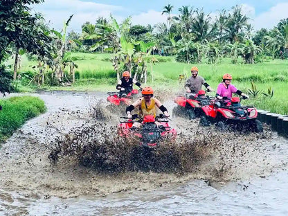 Ubud: Tur Sepeda Quad ATV dengan Ayunan Hutan Opsional dan Teras Sawah
