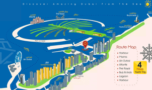 Dubai: Tour Privato in Yacht da 82 Piedi