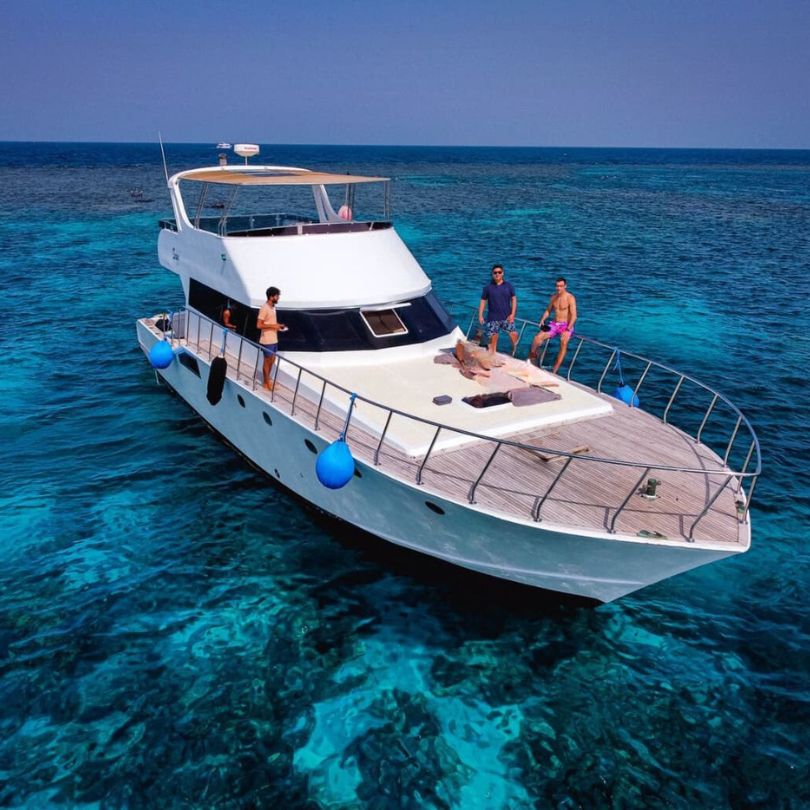 El Gouna: Private Boat Trip to Bayoud or Tawilah Island