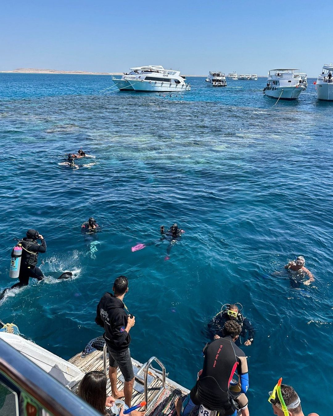Sharm El Sheikh: Escursione in barca per snorkeling a Ras Mohammed e White Island con immersione opzionale