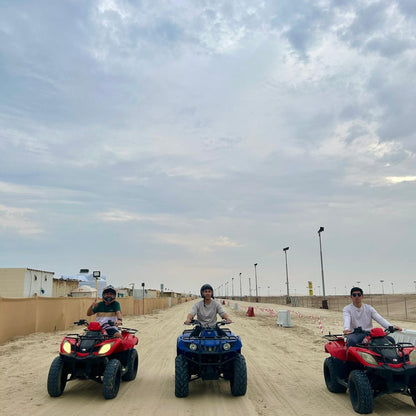 Doha: Desert Safari with Quad Bike, Camel Ride and Inland Sea Visit