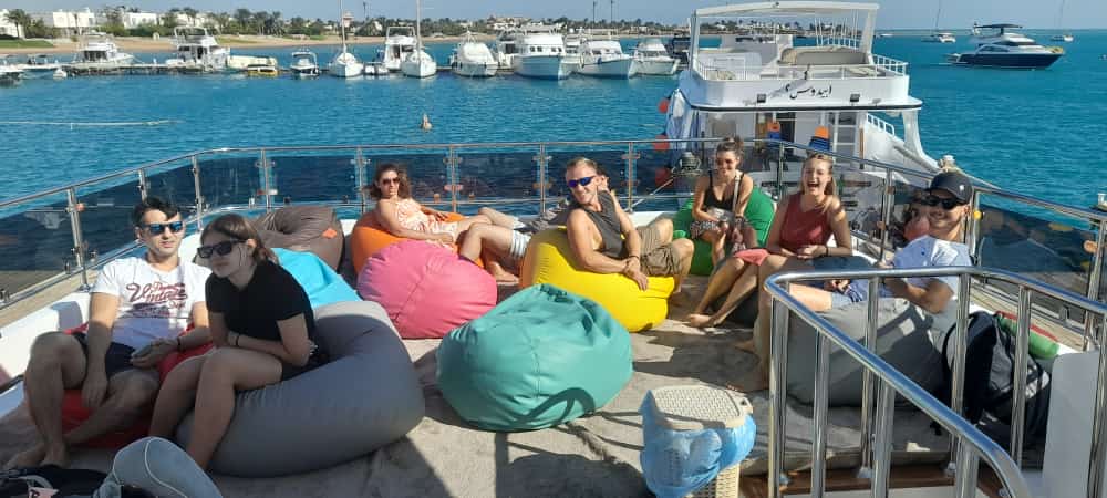 El Gouna: Private Full Day Boat Trip to Bayoud