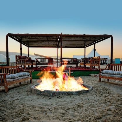 Doha: Overnight Desert Camping Experience with BBQ Dinner & Stargazing