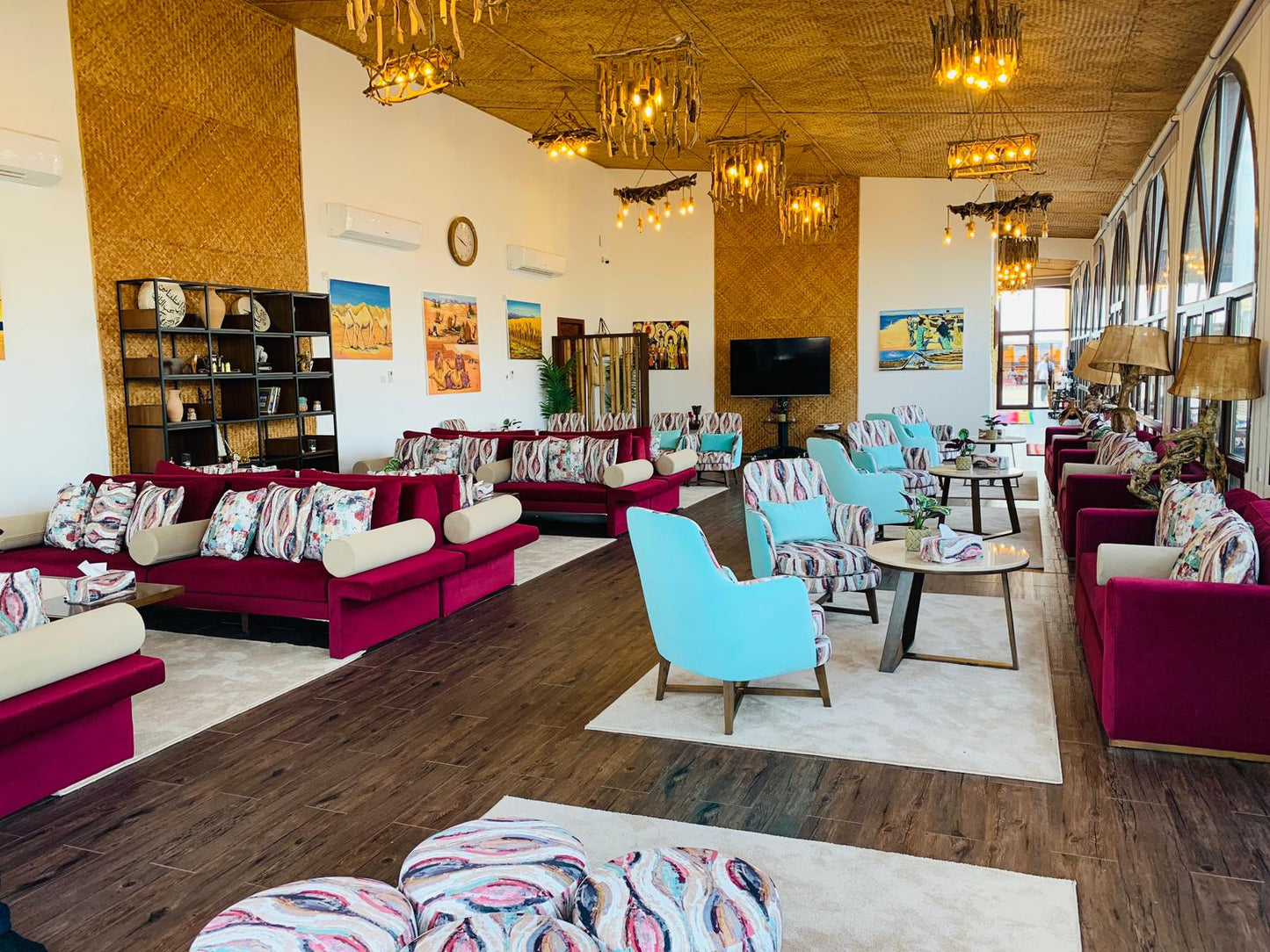 Doha: Al Majles Resort Camp-daggebruik met optionele barbecuelunch of diner