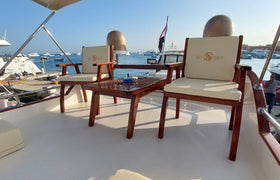 Hurghada : Excursion de plongée en apnée en bateau privé M/Y Sky avec déjeuner et boissons non alcoolisées