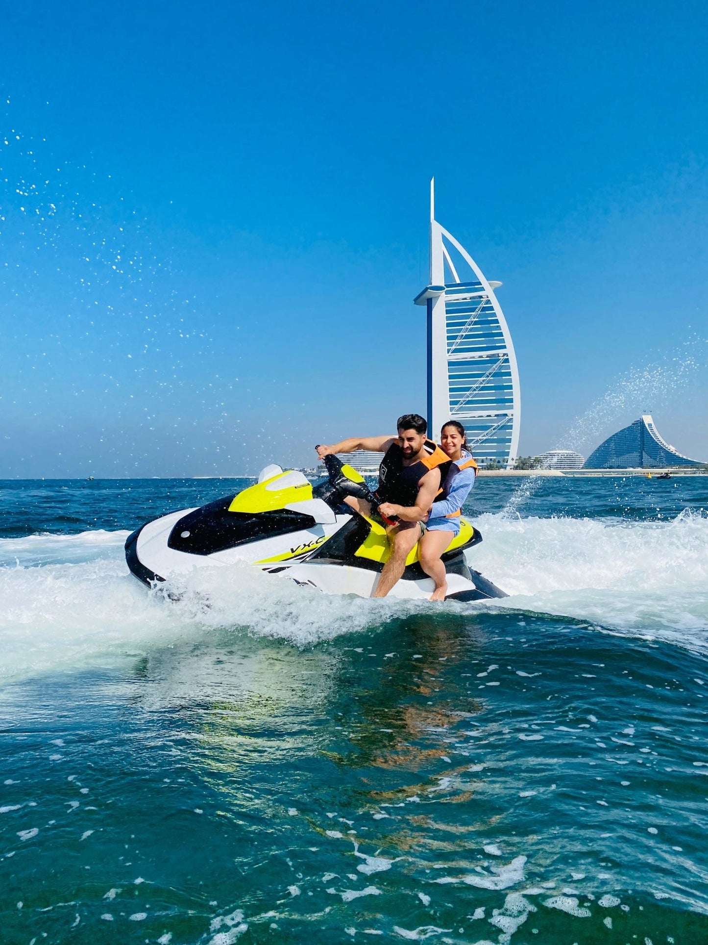 Dubai: jetskitour Burj Al Arab, Atlantis Hotel en Palm Jumeirah