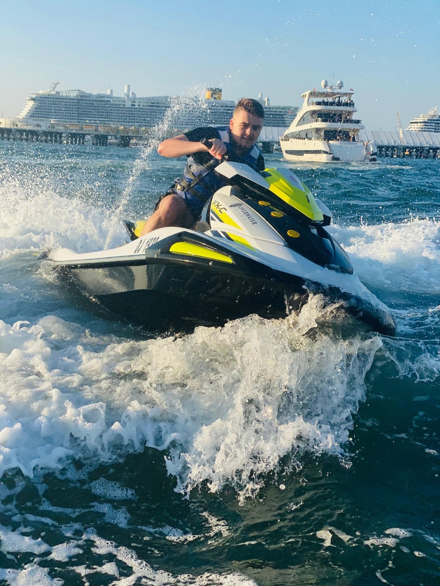 Dubai: jetskitour Burj Al Arab, Atlantis Hotel en Palm Jumeirah