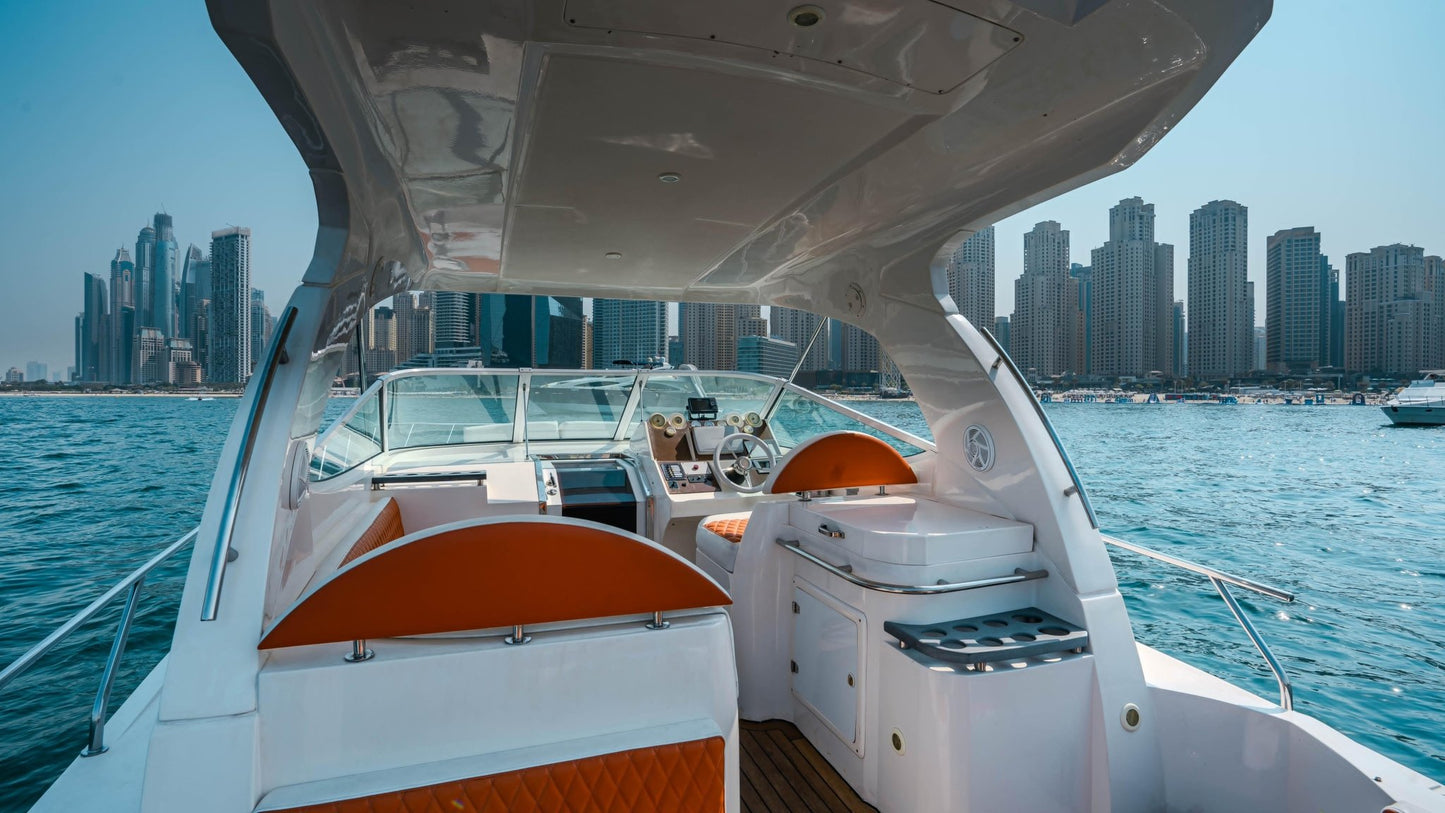Dubai: privé luxe jacht 36FT verhuur