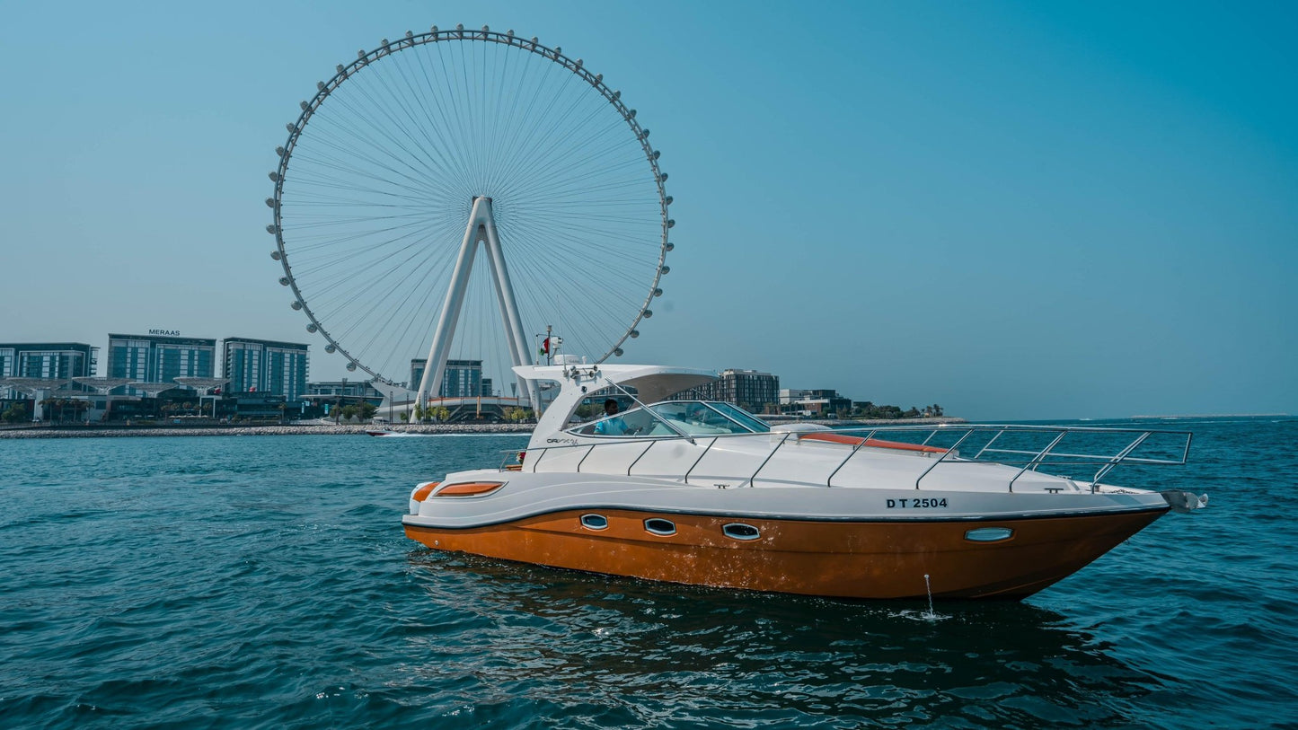 Dubai: privé luxe jacht 36FT verhuur