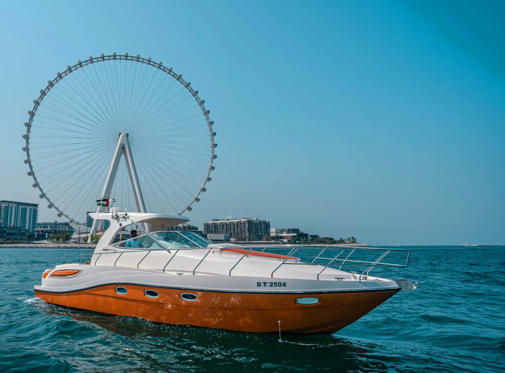 Dubai: privé luxe jacht 36FT verhuur