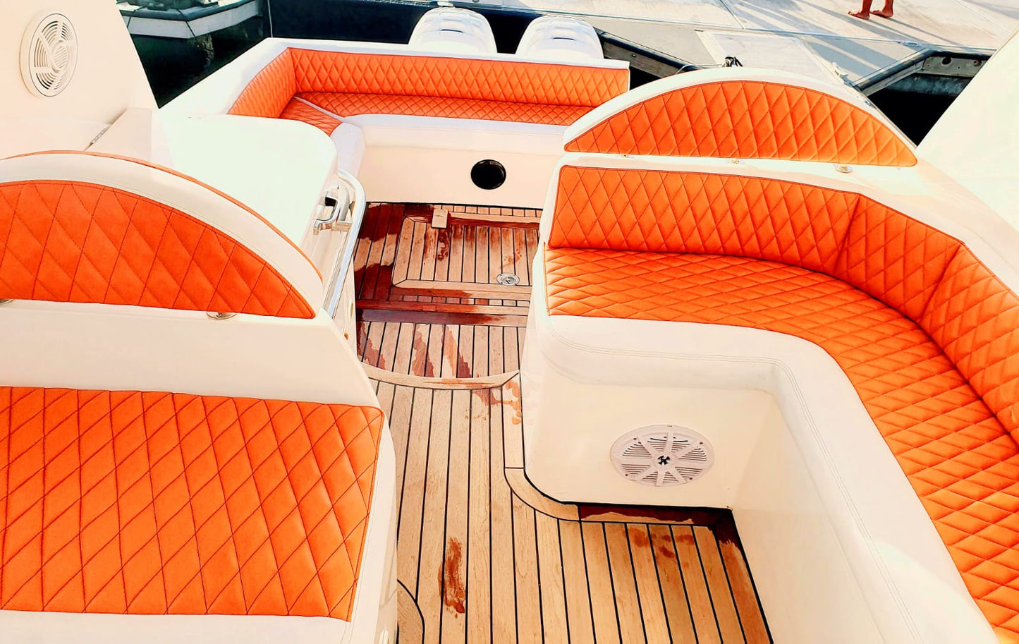 Dubai: privé luxe jacht 36FT verhuur