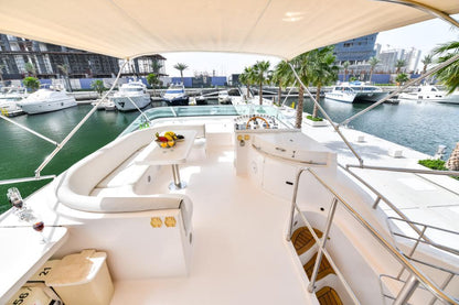 Dubai: privé majesteit 66FT verhuur
