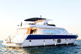 Dubai: Noleggio Privato Majesty 90FT