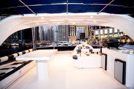 Dubai: Noleggio Privato Majesty 90FT