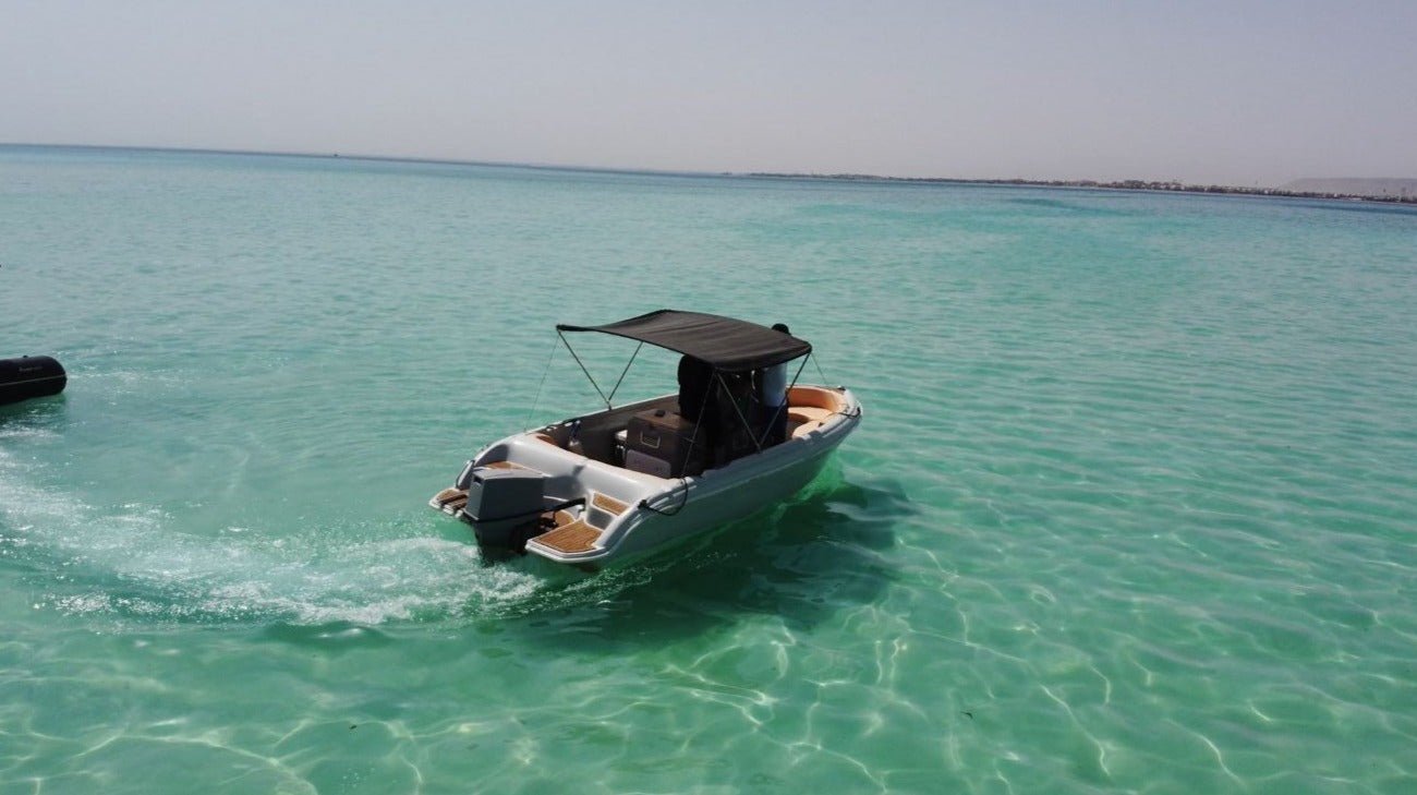 El Gouna: Private Sea Line Speedboat Trip to Bayoud