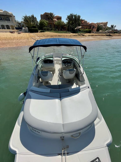 El Gouna: Private Speedboat Trip to Bayoud (Sea Ray 185 Mayar)