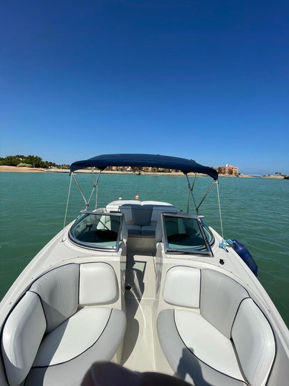 El Gouna: Private Speedboat Trip to Bayoud (Sea Ray 185 Mayar)