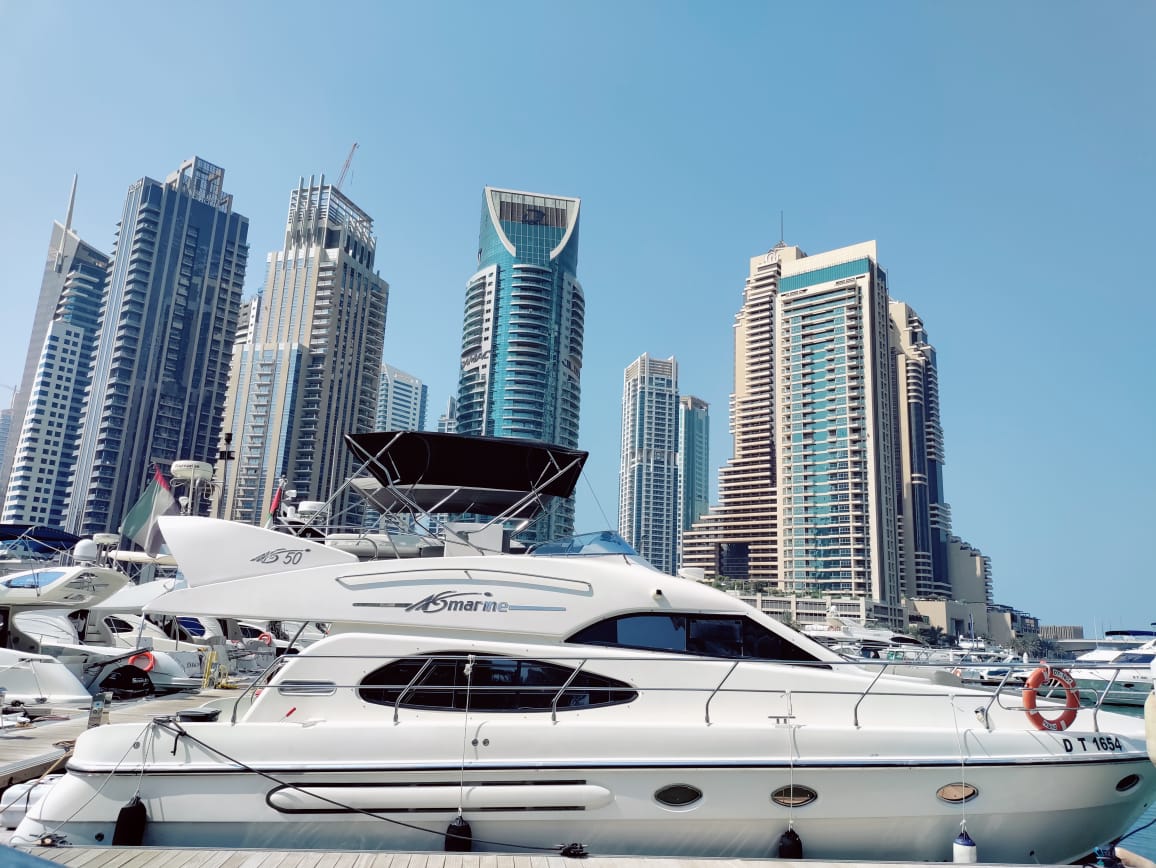 Dubaï : excursion en yacht de luxe de 50 pieds